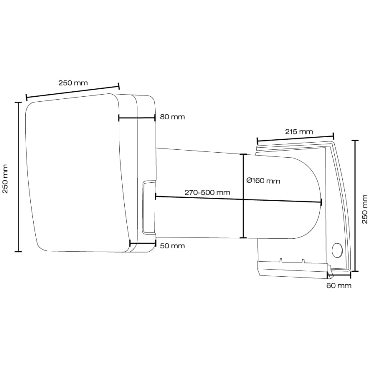 Duka One S6 ventilator med varmegenvinding, Ø160 mm, wifi, hvid