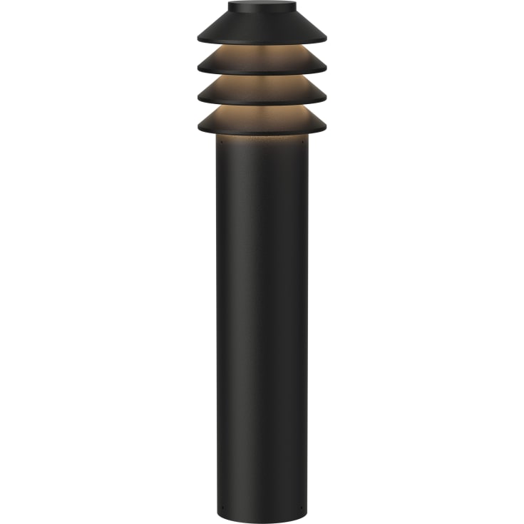 Louis Poulsen Bysted Garden pullert, 2700K, anker, sort, høy