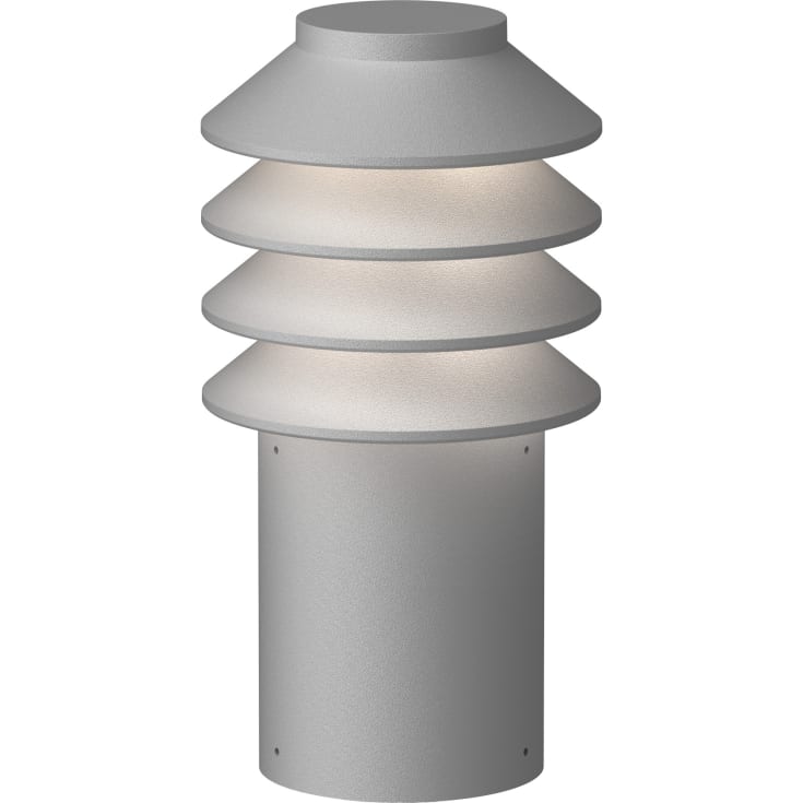 Louis Poulsen Bysted Garden trädgårdslampa, 2700K, spjut, aluminium, låg