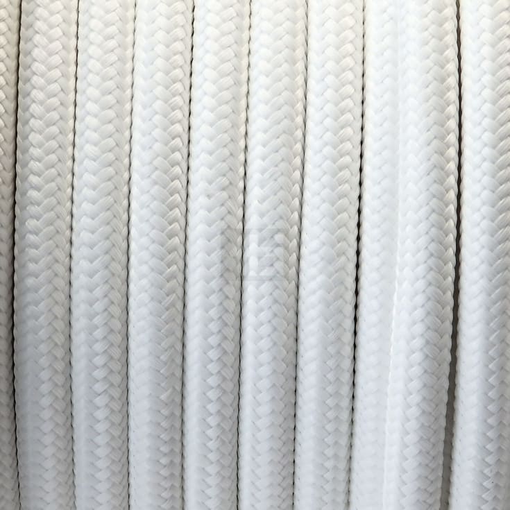 TBI stofledning, 2x0,75 mm², hvid, metervare