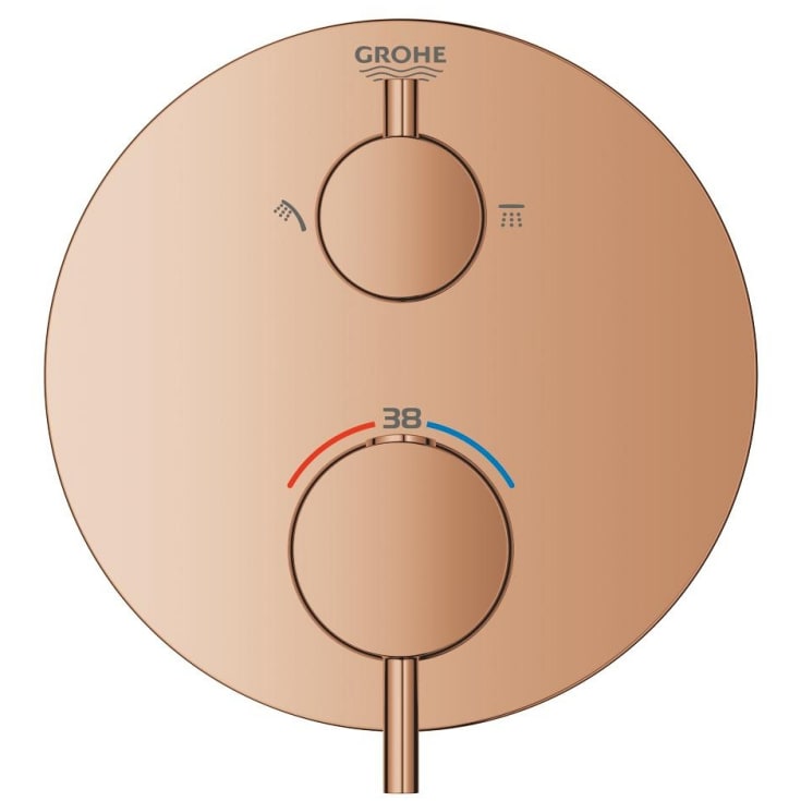 Grohe Atrio dusjtermostat, warm sunset