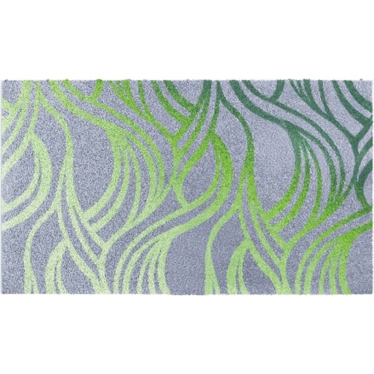 Leijma Grund badmatta, 60x100 cm, mönstrad grön