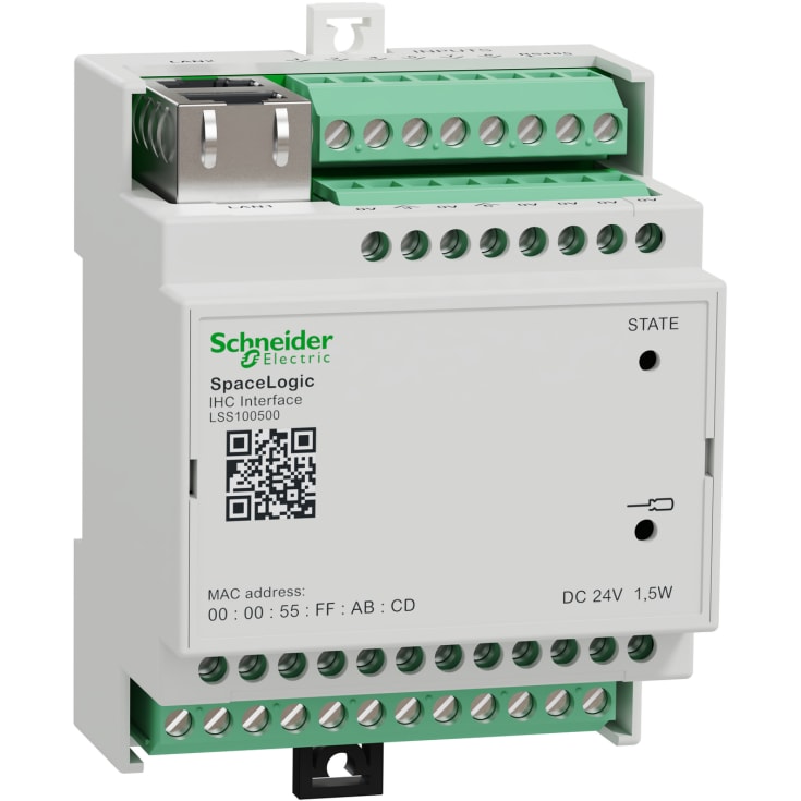 Schneider Electric RS-485 grænseflade, 8 indgående, 16 udgående