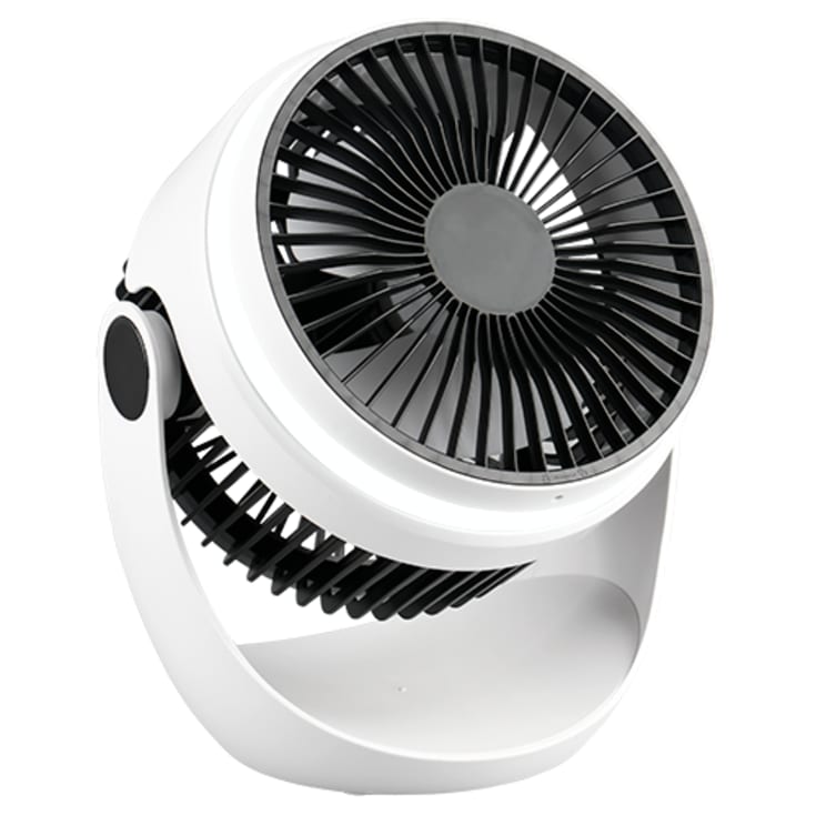 Trio Lighting Tempest bordventilator med lys