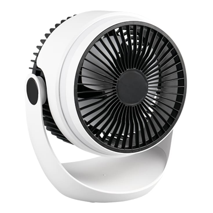 Trio Lighting Tempest bordsfläkt med belysning