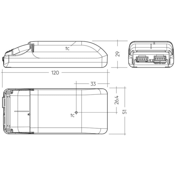 LED driver DALI-2 LC 20W 100-1050mA 44V