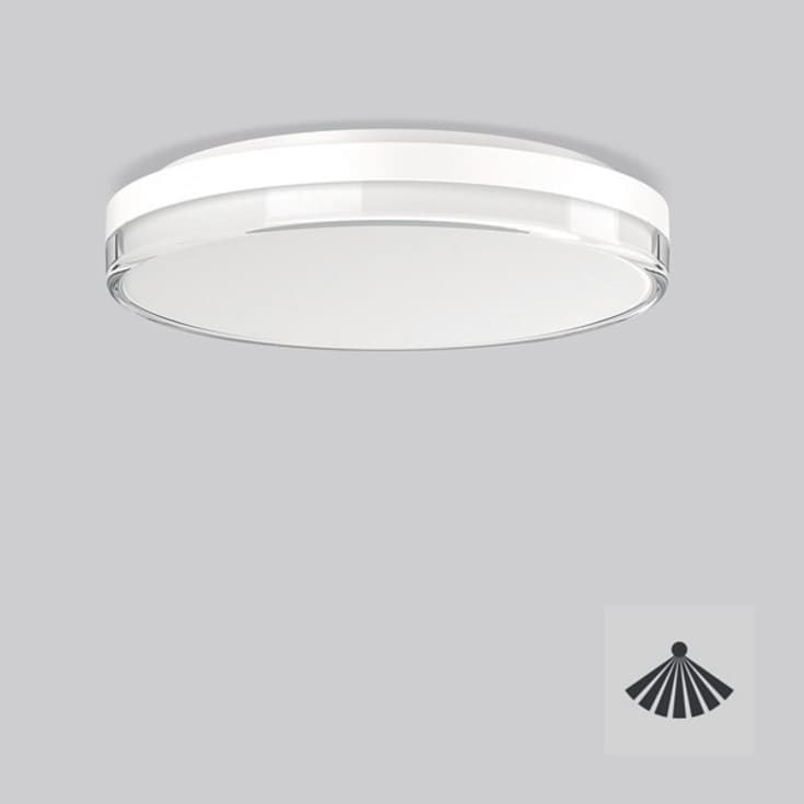 Loft/Væg Scabra r 12/25W 1500-3200lm, 830/840 hvid, sensor