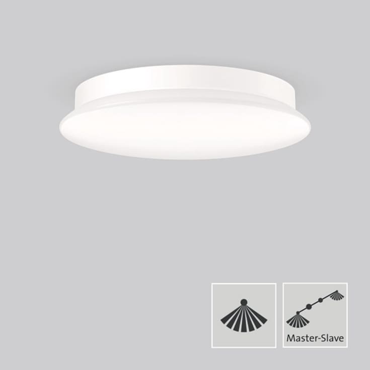 Loftarmatur Mondana Disc 15/29W 2000-3950lm 830/840 hvid, sensor
