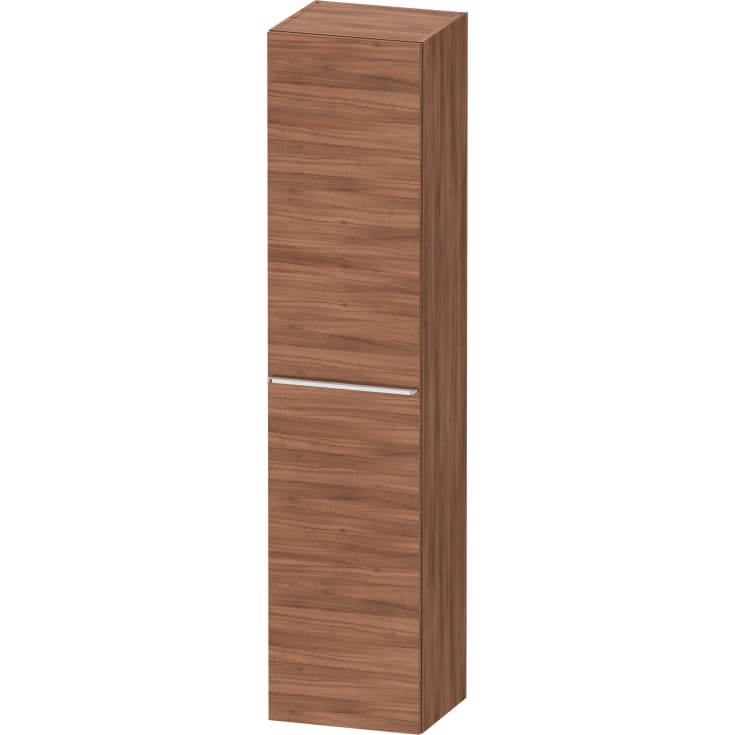Duravit D-Neo högskåp, 40x176 cm, höger, valnöt/krom