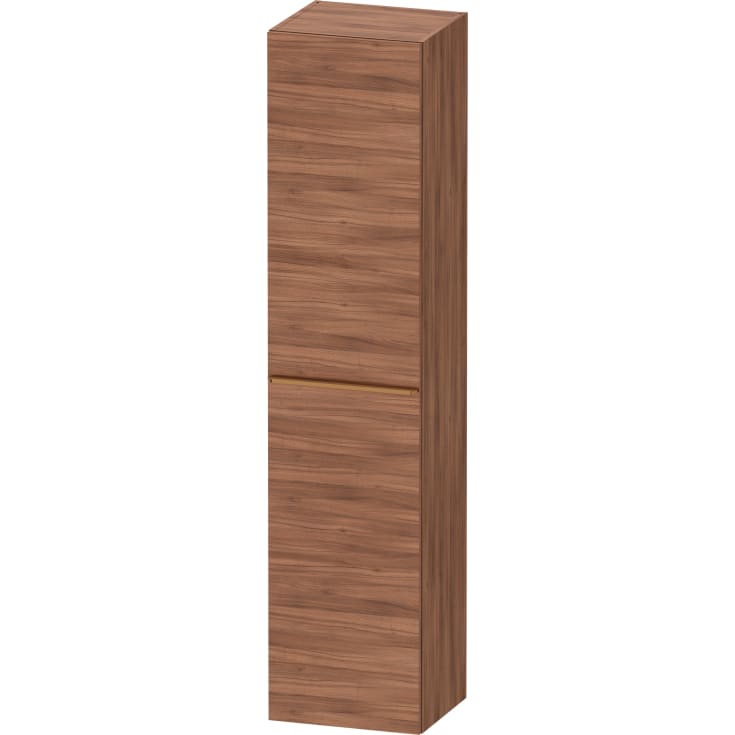 Duravit D-Neo högskåp, 40x176 cm, höger, valnöt/brons