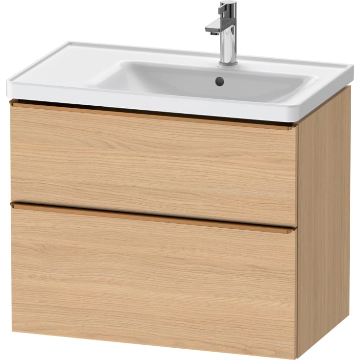 Duravit D-Neo servantskap, 78,4x45,2 cm, eik/bronse
