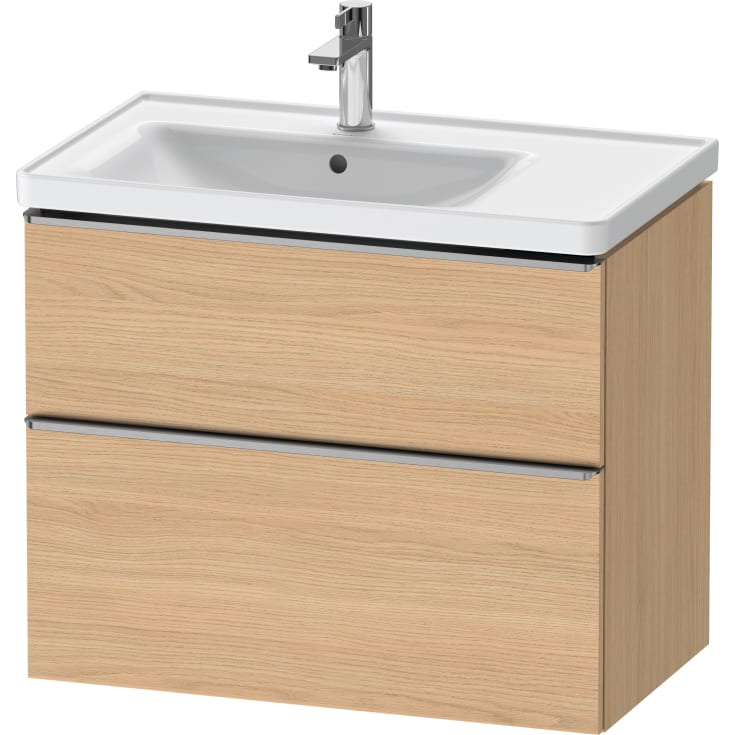 Duravit D-Neo servantskap, 78,4x45,2 cm, eik/stål