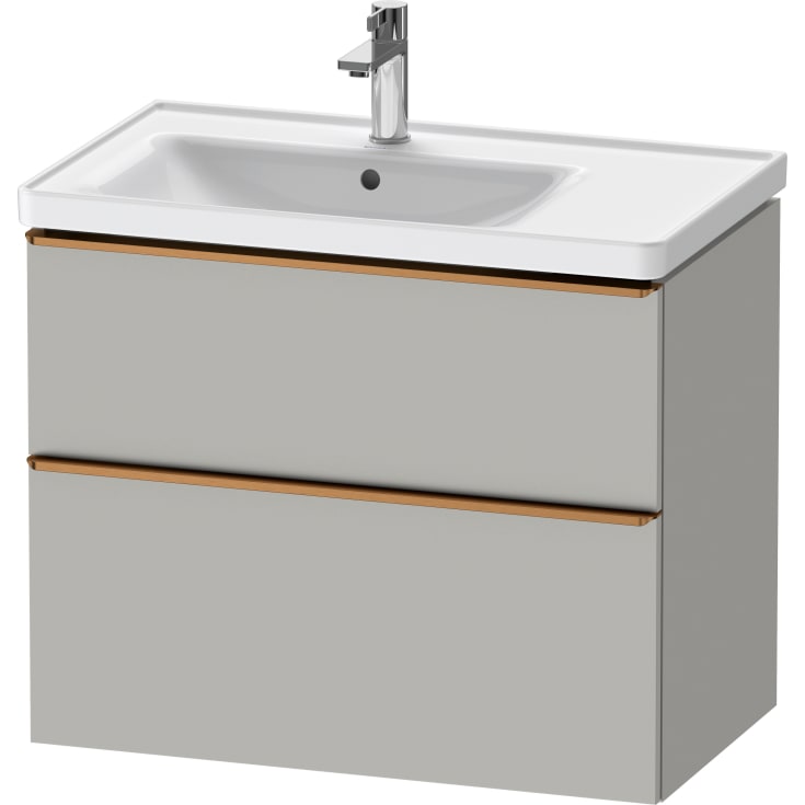 Duravit D-Neo underskab, 78,4x45,2 cm, mat grĂ¥/bronze