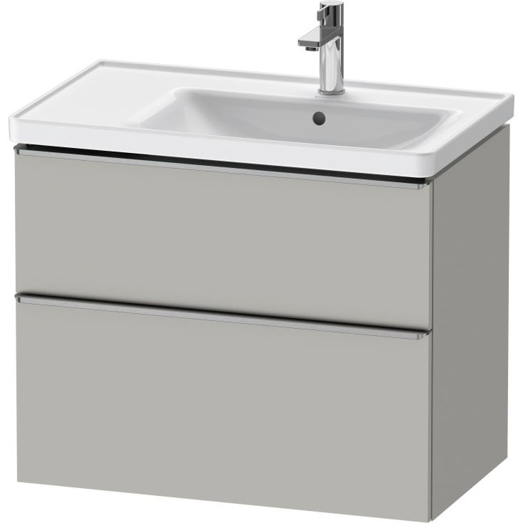 Duravit D-Neo underskab, 78,4x45,2 cm, mat grå/stål