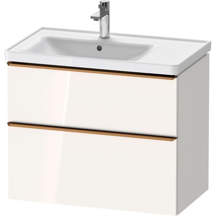 Duravit D-Neo underskab, 78,4x45,2 cm, hvid højglans/bronze