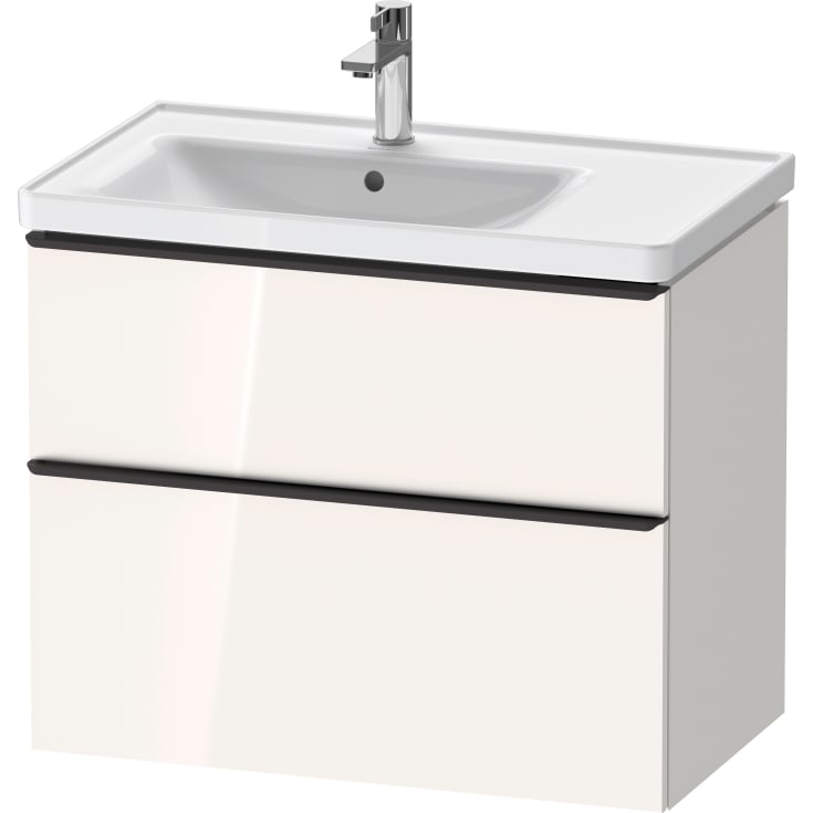 Duravit D-Neo underskab, 78,4x45,2 cm, hvid højglans/sort