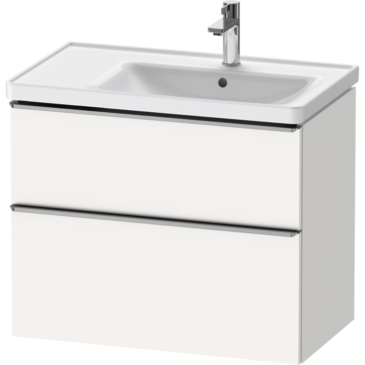 Duravit D-Neo underskab, 78,4x45,2 cm, mat hvid/stål