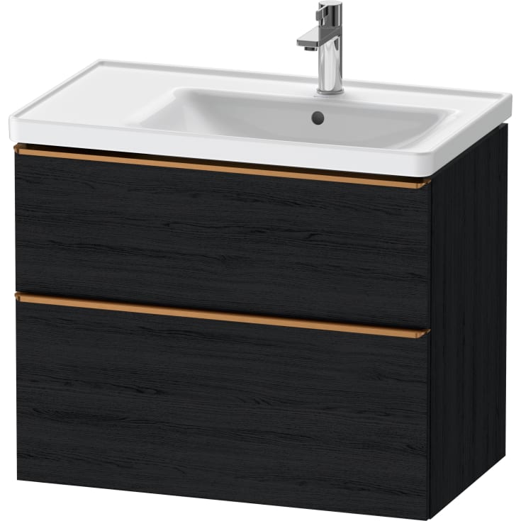 Duravit D-Neo underskab, 78,4x45,2 cm, sort eg/bronze