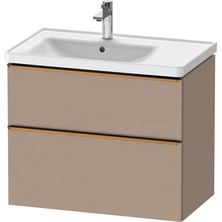 Duravit D-Neo tvättställsunderskåp, 78,4x45,2 cm, brun/brons