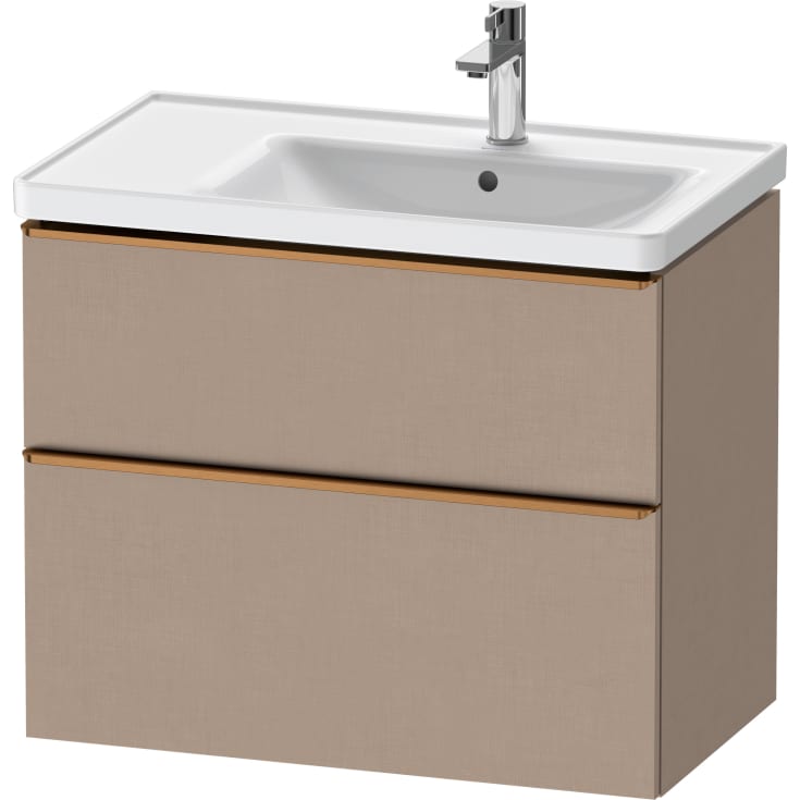 Duravit D-Neo servantskap, 78,4x45,2 cm, brun/bronse