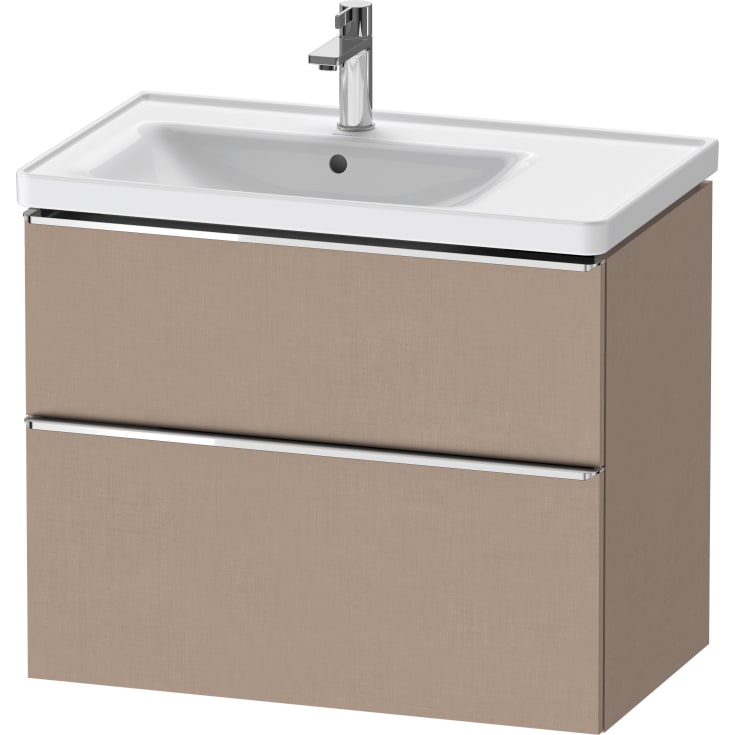 Duravit D-Neo servantskap, 78,4x45,2 cm, brun/krom