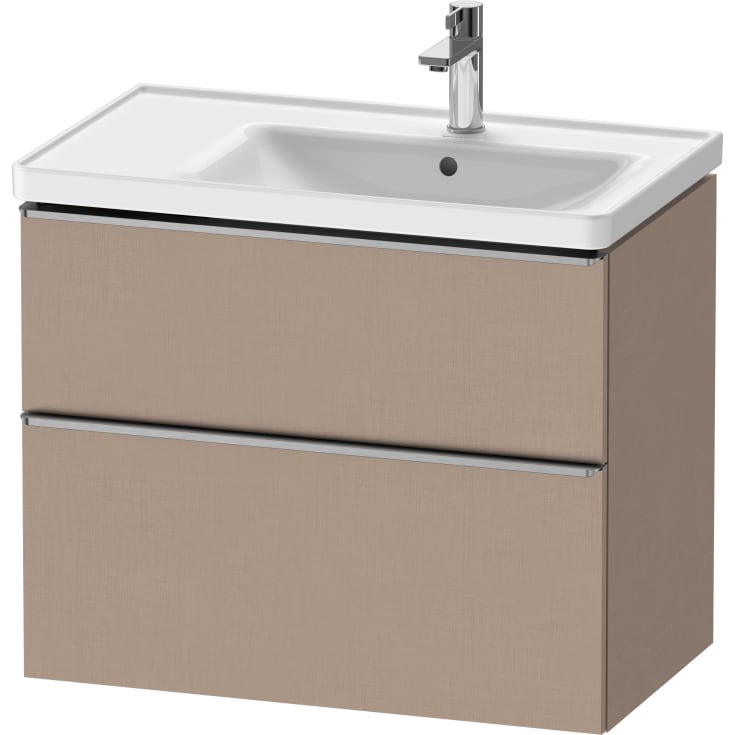 Duravit D-Neo servantskap, 78,4x45,2 cm, brun/stål