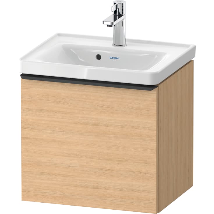 Duravit D-Neo tvättställsunderskåp, 48,4x37,2 cm, ek/svart