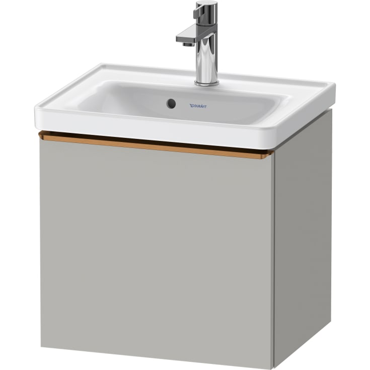Duravit D-Neo servantskap, 48,4x37,2 cm, matt grĂ¥/bronse