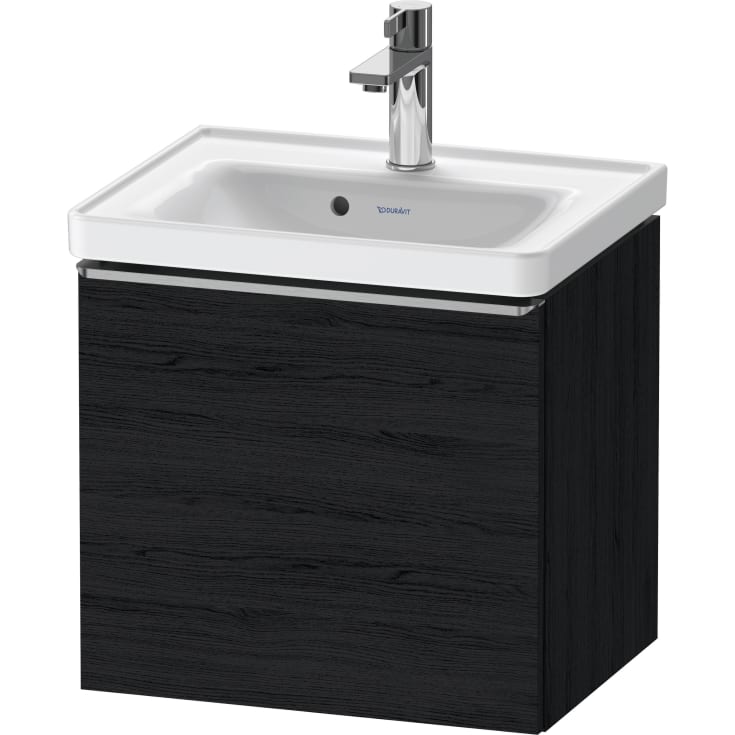 Duravit D-Neo servantskap, 48,4x37,2 cm, sort eik/stål