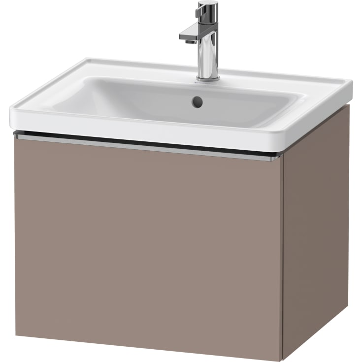 Duravit D-Neo underskab, 58,4x45,2 cm, mat brun/stål