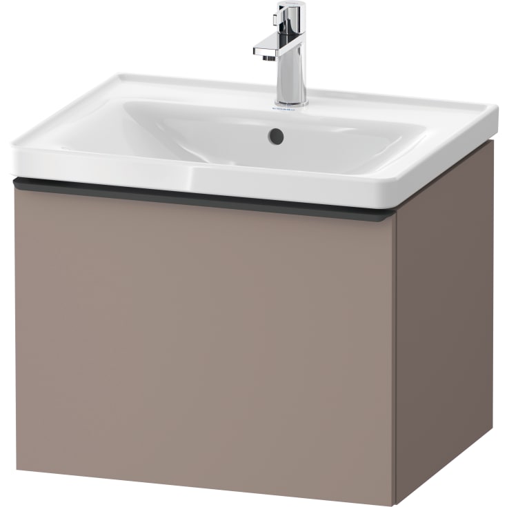 Duravit D-Neo underskab, 58,4x45,2 cm, mat brun/sort