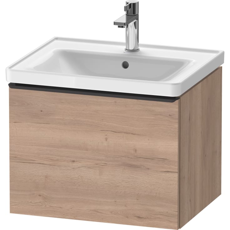 Duravit D-Neo underskab, 58,4x45,2 cm, marmoreret eg/sort