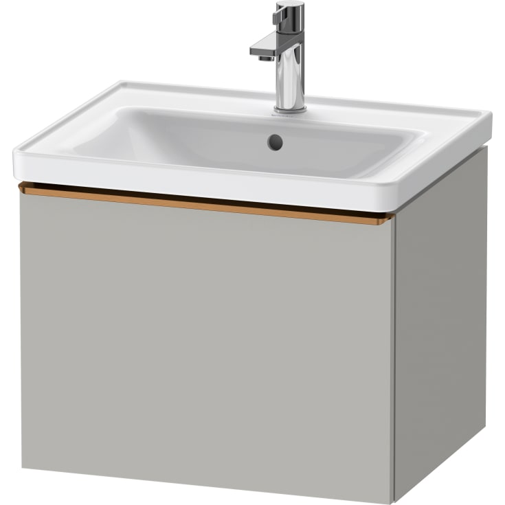 Duravit D-Neo underskab, 58,4x45,2 cm, mat grĂ¥/bronze