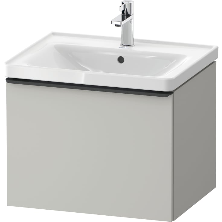 Duravit D-Neo underskab, 58,4x45,2 cm, mat grĂ¥/sort