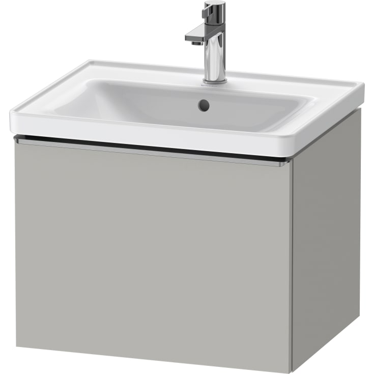 Duravit D-Neo underskab, 58,4x45,2 cm, mat grå/stål