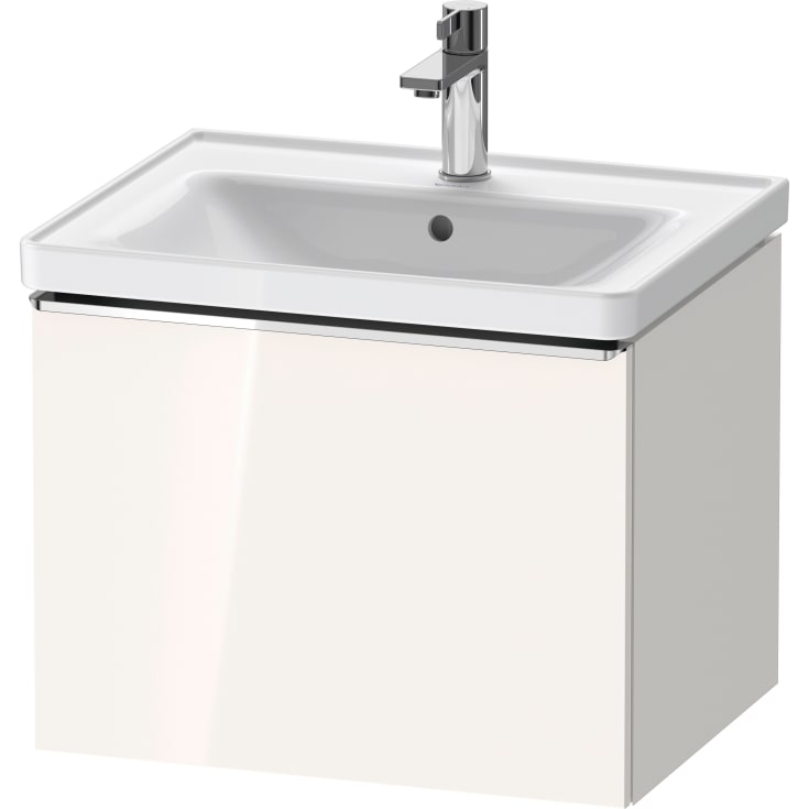 Duravit D-Neo underskab, 58,4x45,2 cm, hvid højglans/krom