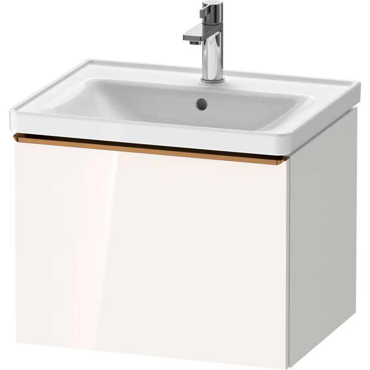 Duravit D-Neo underskab, 58,4x45,2 cm, hvid højglans/bronze