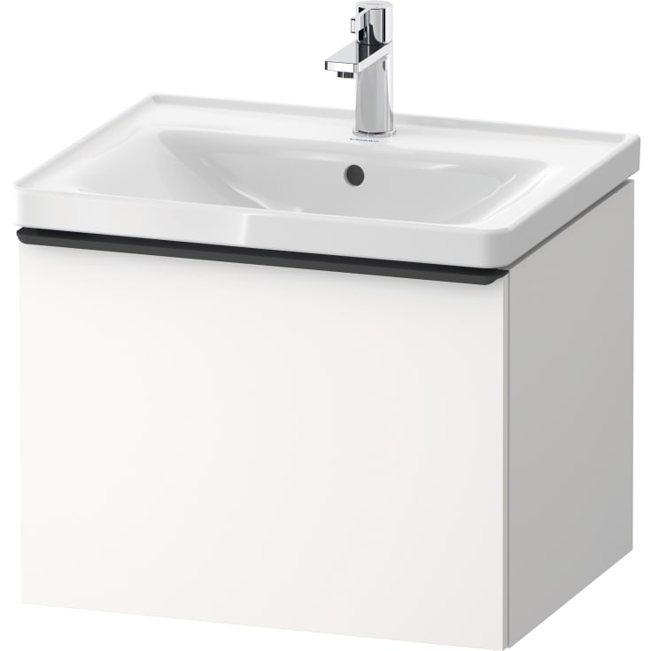 Duravit D-Neo servantskap, 58,4x45,2 cm, matt hvit/sort