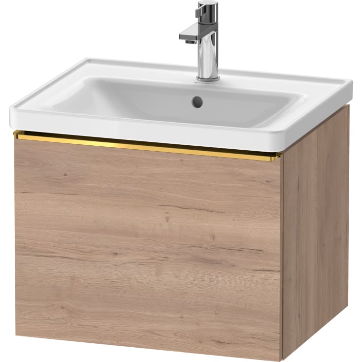 Duravit D-Neo underskab, 58,4x45,2 cm, marmoreret eg/guld