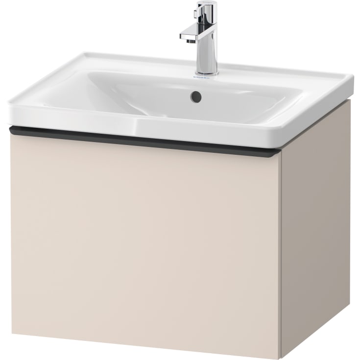 Duravit D-Neo underskab, 58,4x45,2 cm, mat beige/sort