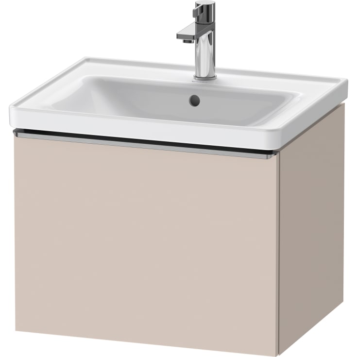 Duravit D-Neo underskab, 58,4x45,2 cm, mat beige/stål