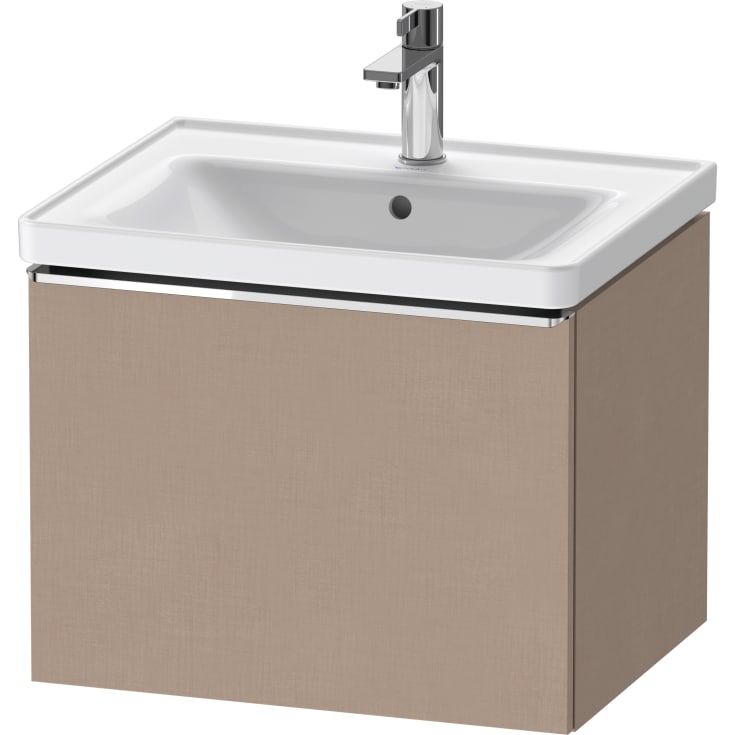Duravit D-Neo servantskap, 58,4x45,2 cm, brun/krom