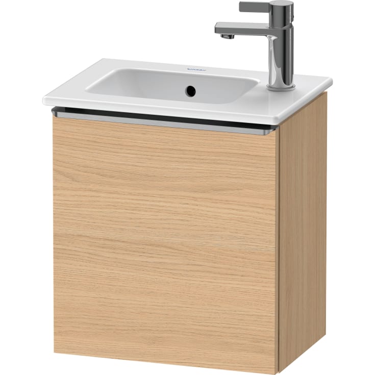 Duravit D-Neo underskab, 41x27,4 cm, venstre, eg/stål