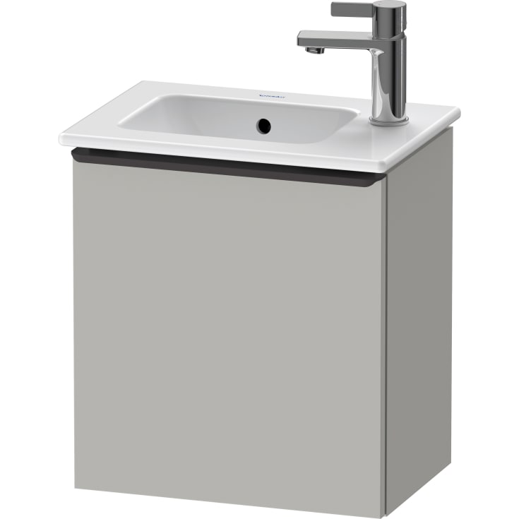 Duravit D-Neo underskab, 41x27,4 cm, venstre, mat grĂ¥/sort