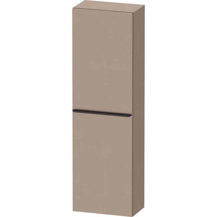 Duravit D-Neo høyskap, 40x132 cm, venstre, brun/sort