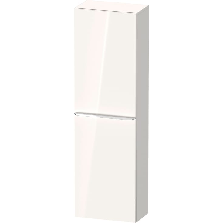 Duravit D-Neo højskab, 40x132 cm, højre, højglans hvid/krom