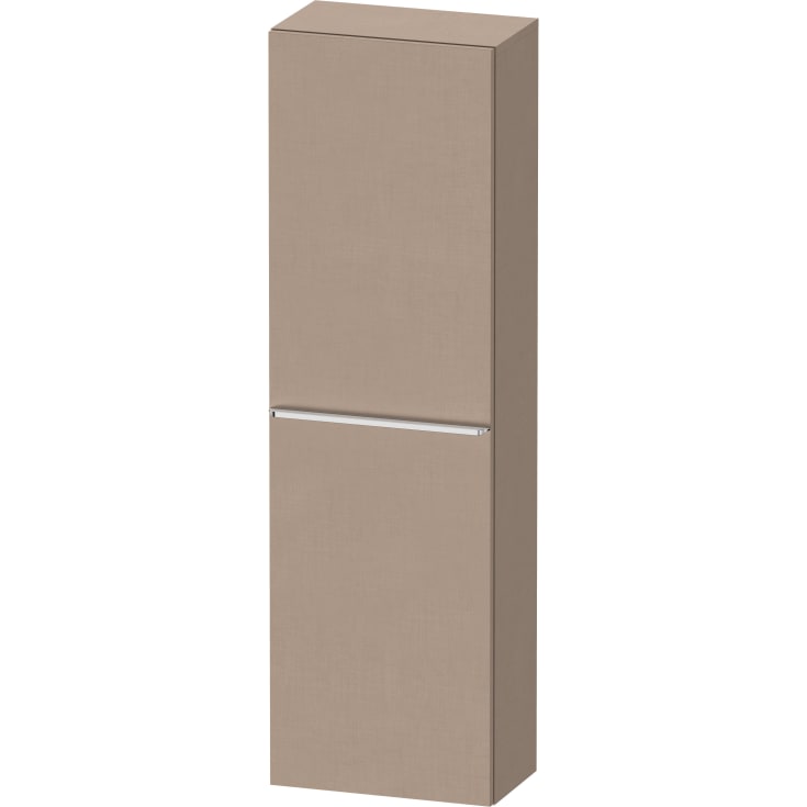 Duravit D-Neo højskab, 40x132 cm, højre, brun/krom