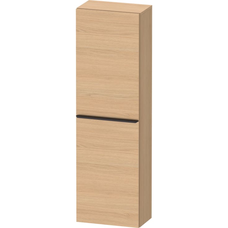 Duravit D-Neo højskab, 40x132 cm, højre, eg/sort