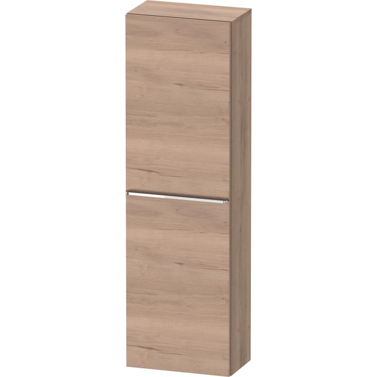 Duravit D-Neo højskab, 40x132 cm, højre, marmoreret eg/krom