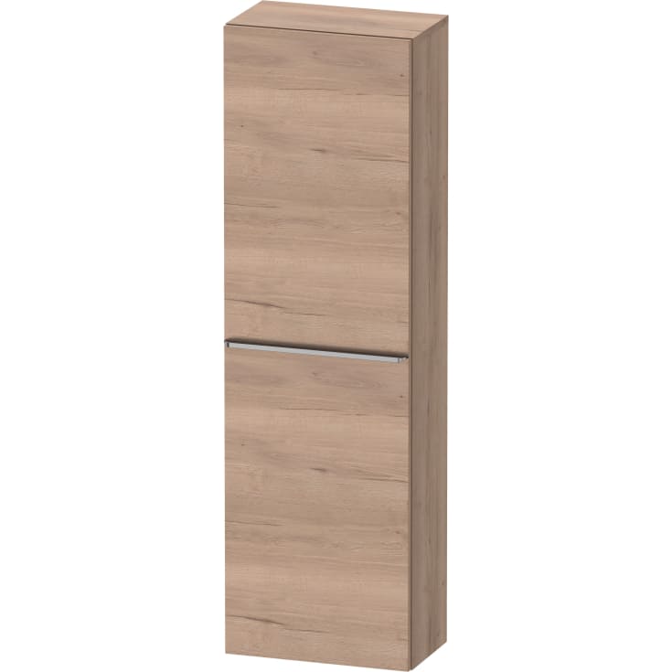 Duravit D-Neo højskab, 40x132 cm, højre, marmoreret eg/stål